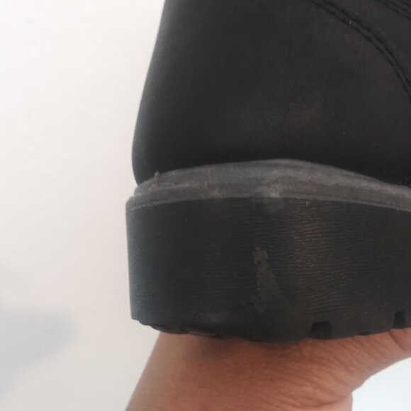 Black and silver rhinestone ankle boots girls size 13 - Picture 9 of 11